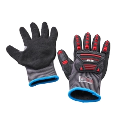 SCAN    IMPACT AND CUT RESISTANT GLOVE & CLIP