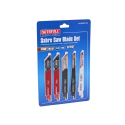 FAI/FUL 10PC SABRE SAW SET 150MM