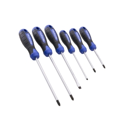 FAI/FUL SCREWDRIVER SET 6PC SOFT GRIP BOXED